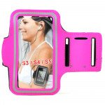 Wholesale Samsung Galaxy S5 S4 S3 Sports Armband (Hot Pink)